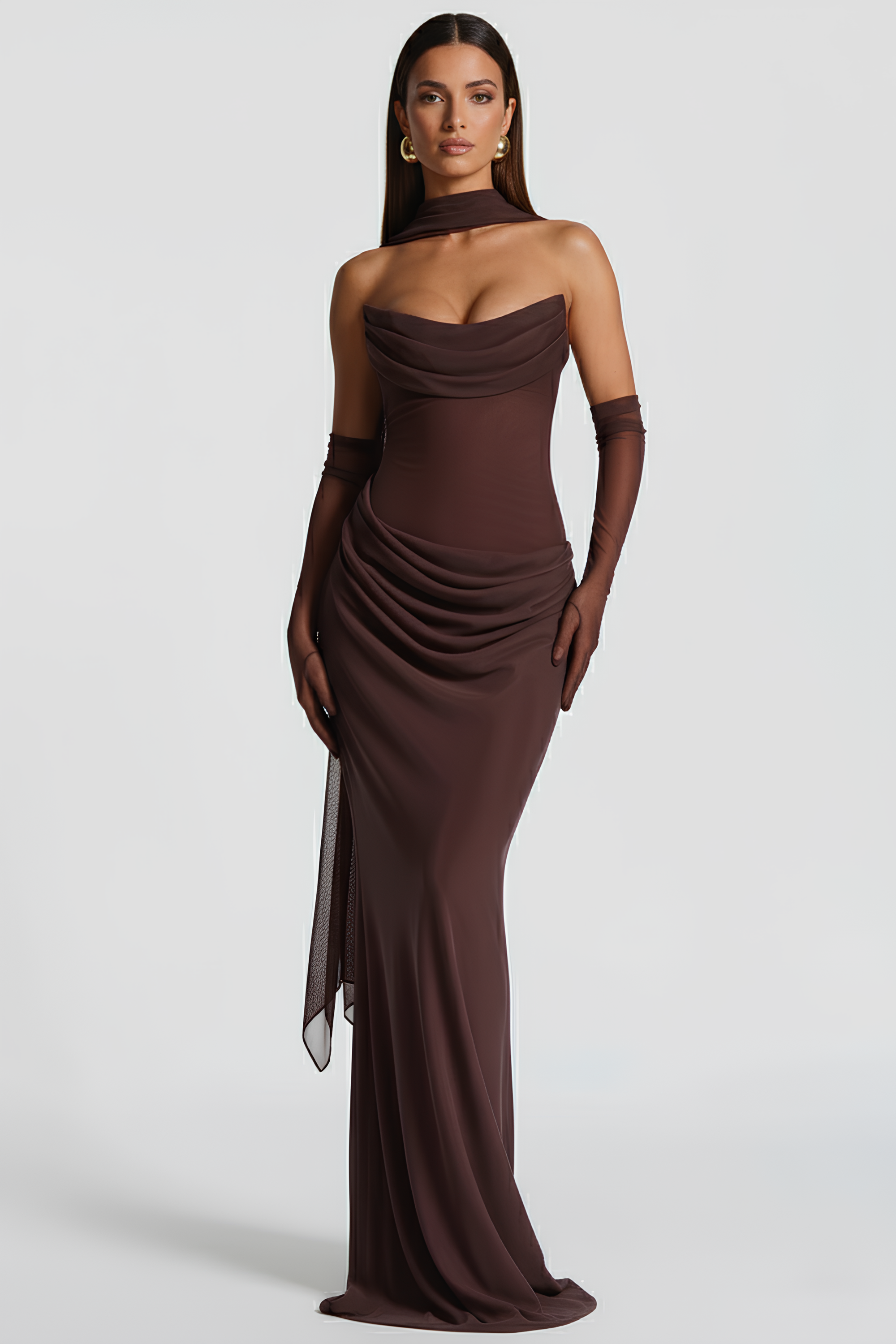 Robe bustier longue Alessia