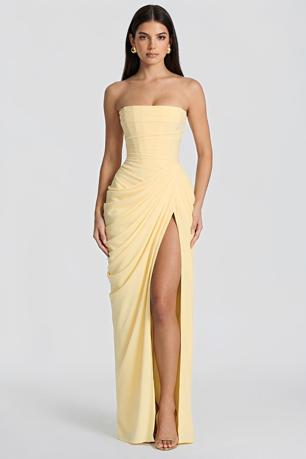 Robe longue bustier Helena