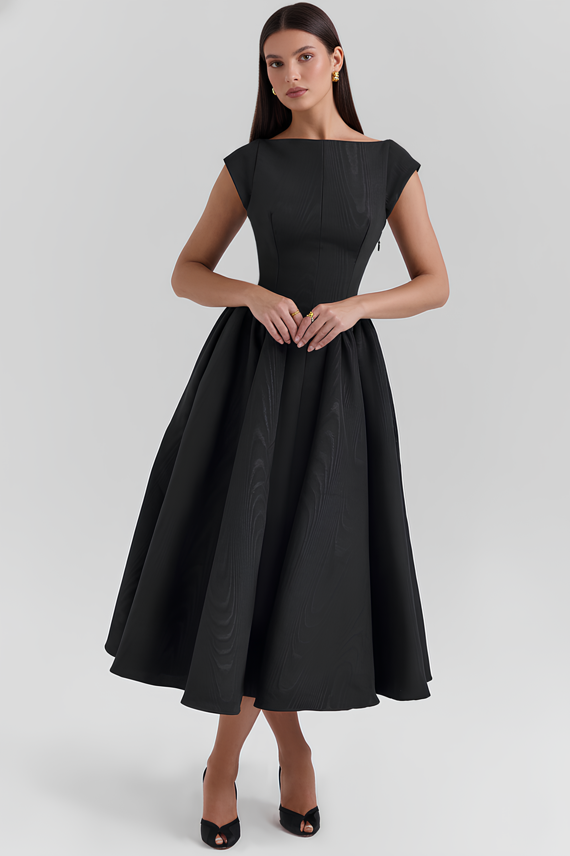 Robe mi-longue Agnès