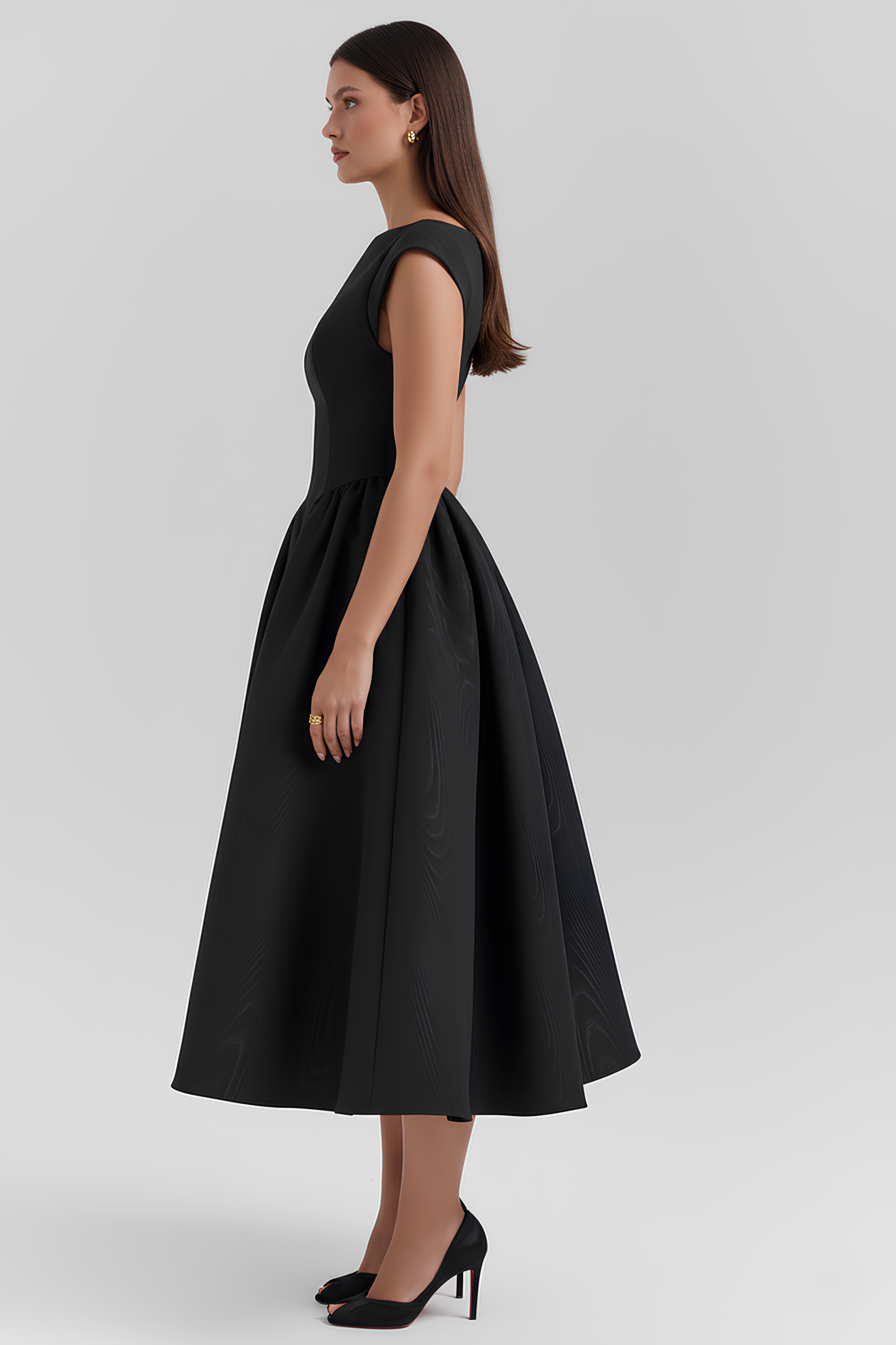 Robe mi-longue Agnès