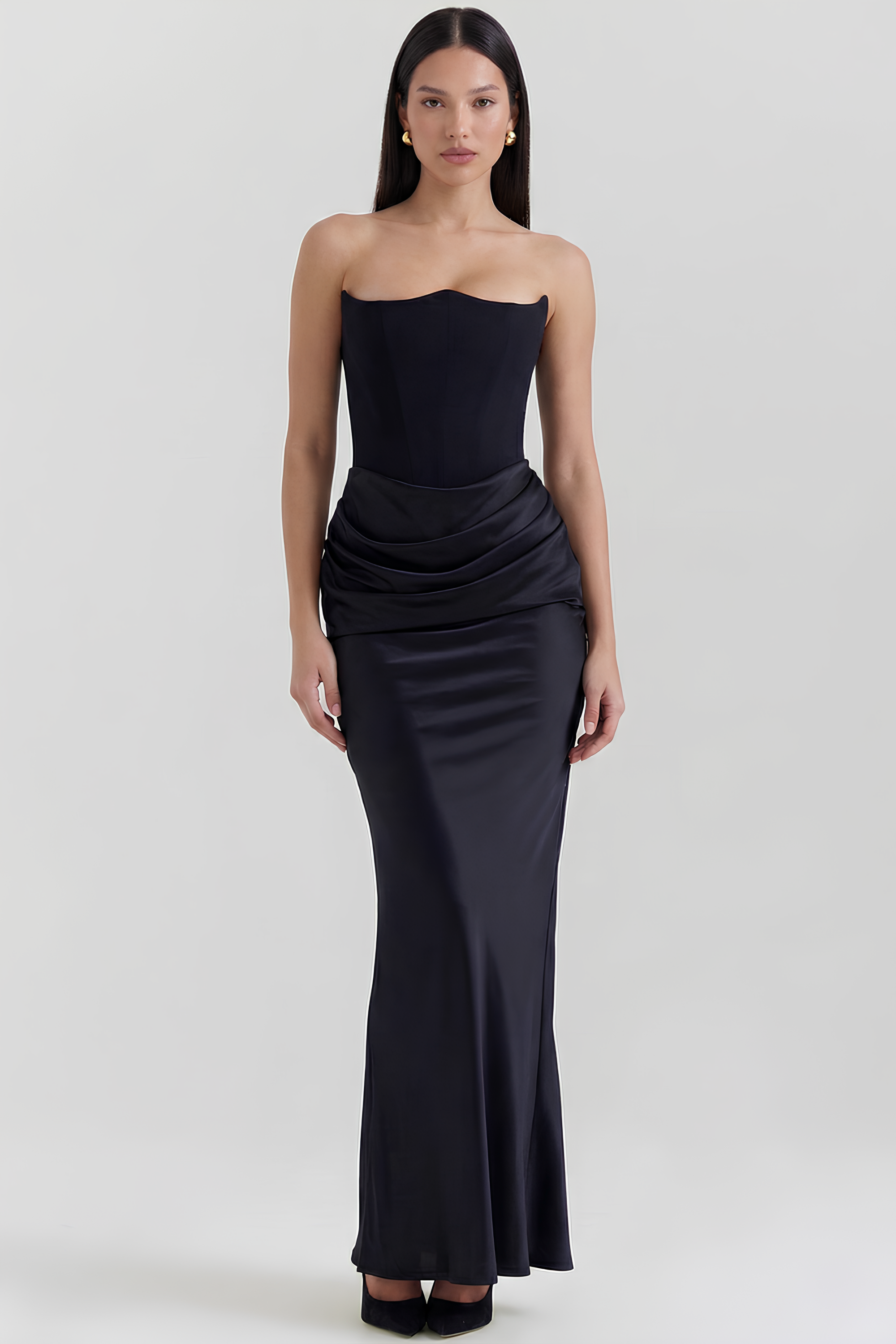 Robe longue gainante Lilly