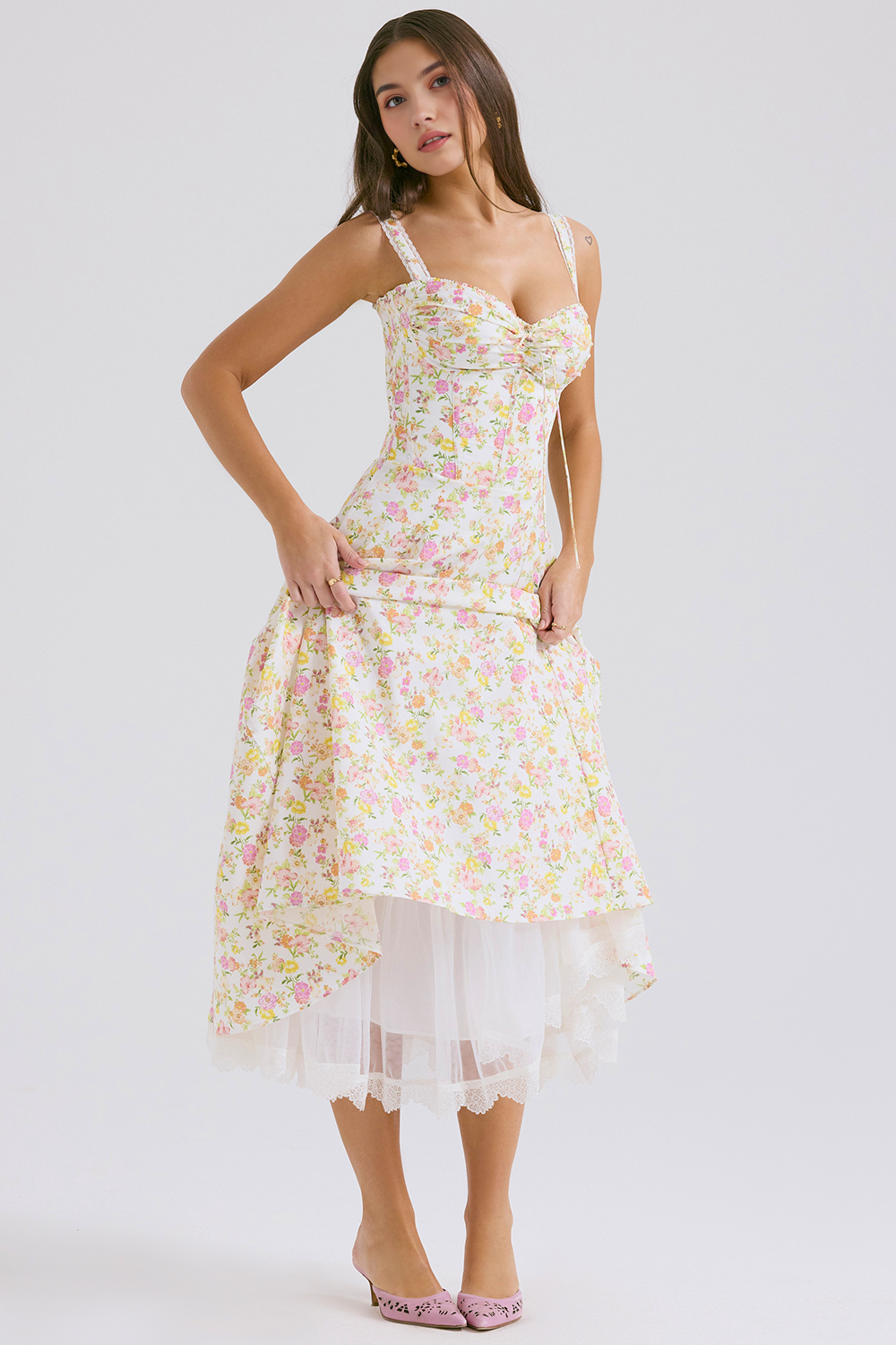 Robe bustier Renda Valentine