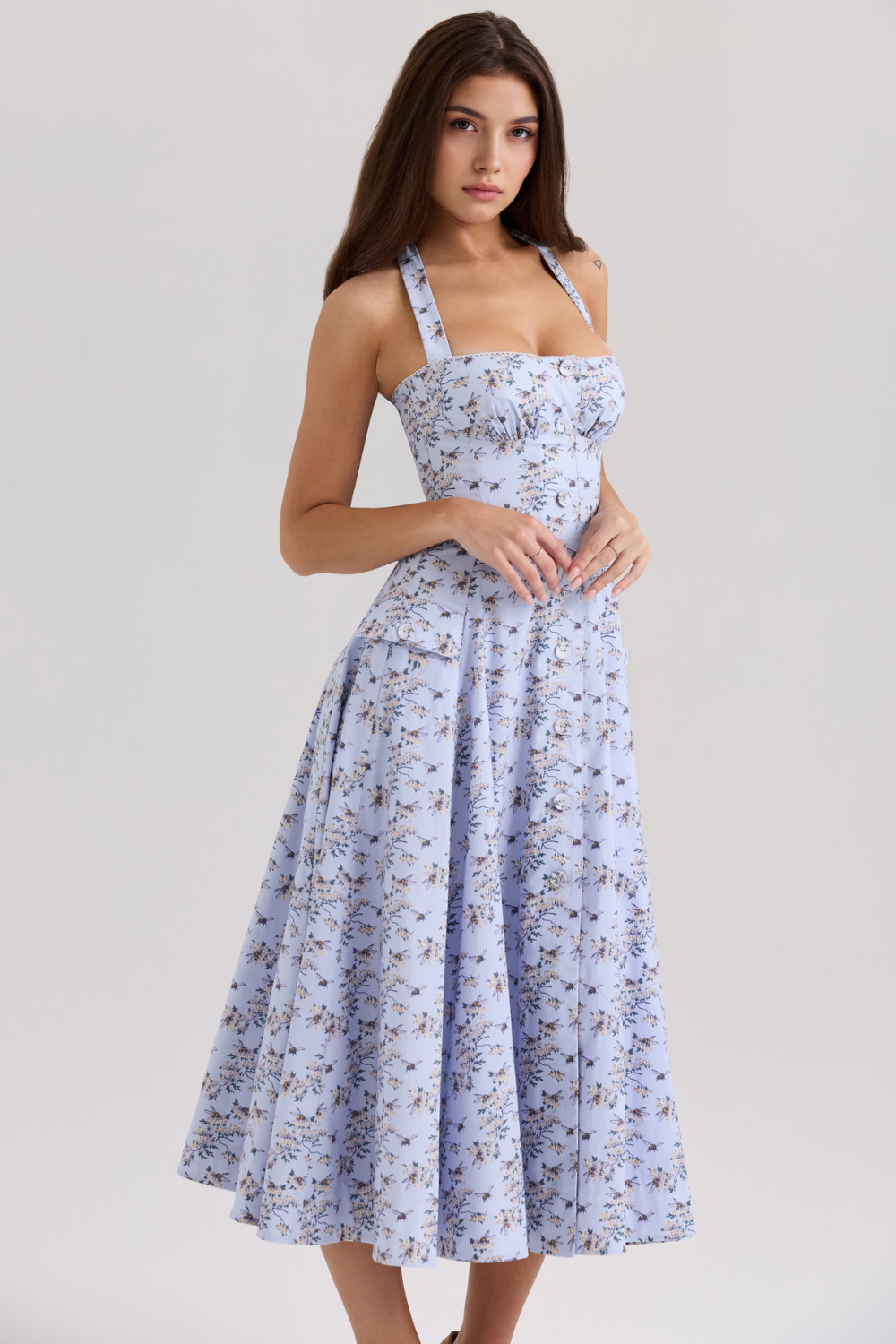 Robe mi-longue Layla
