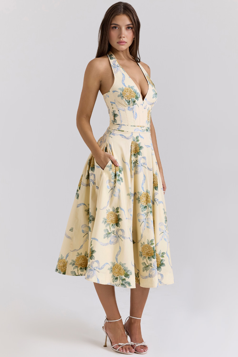 Robe midi Bianca