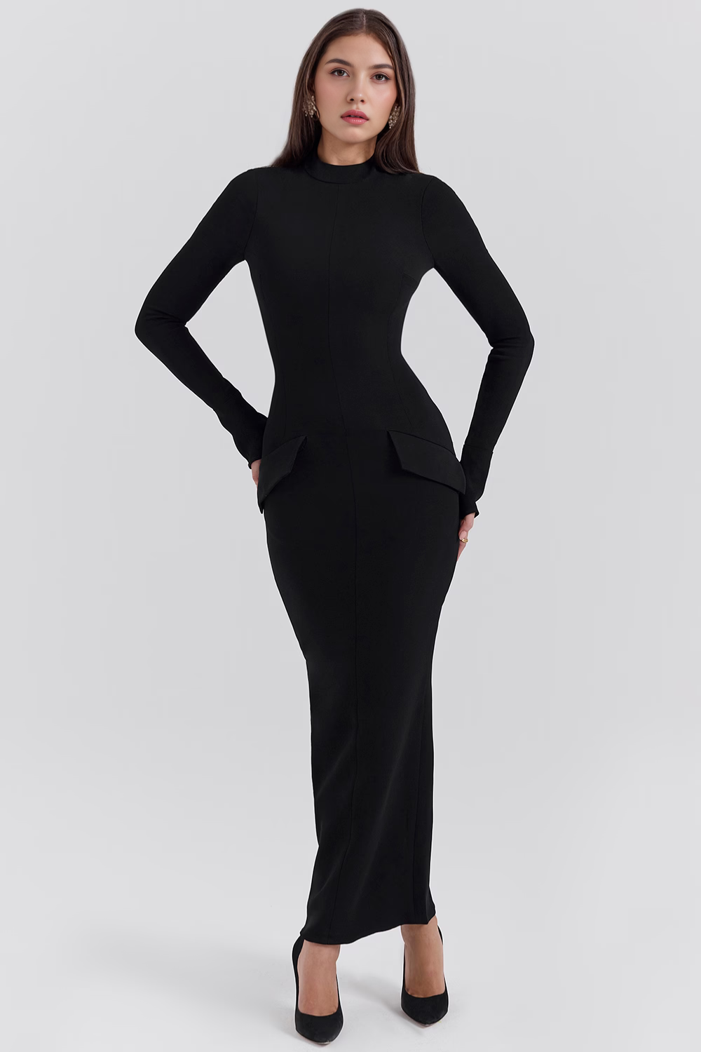Robe manches longues Kayla