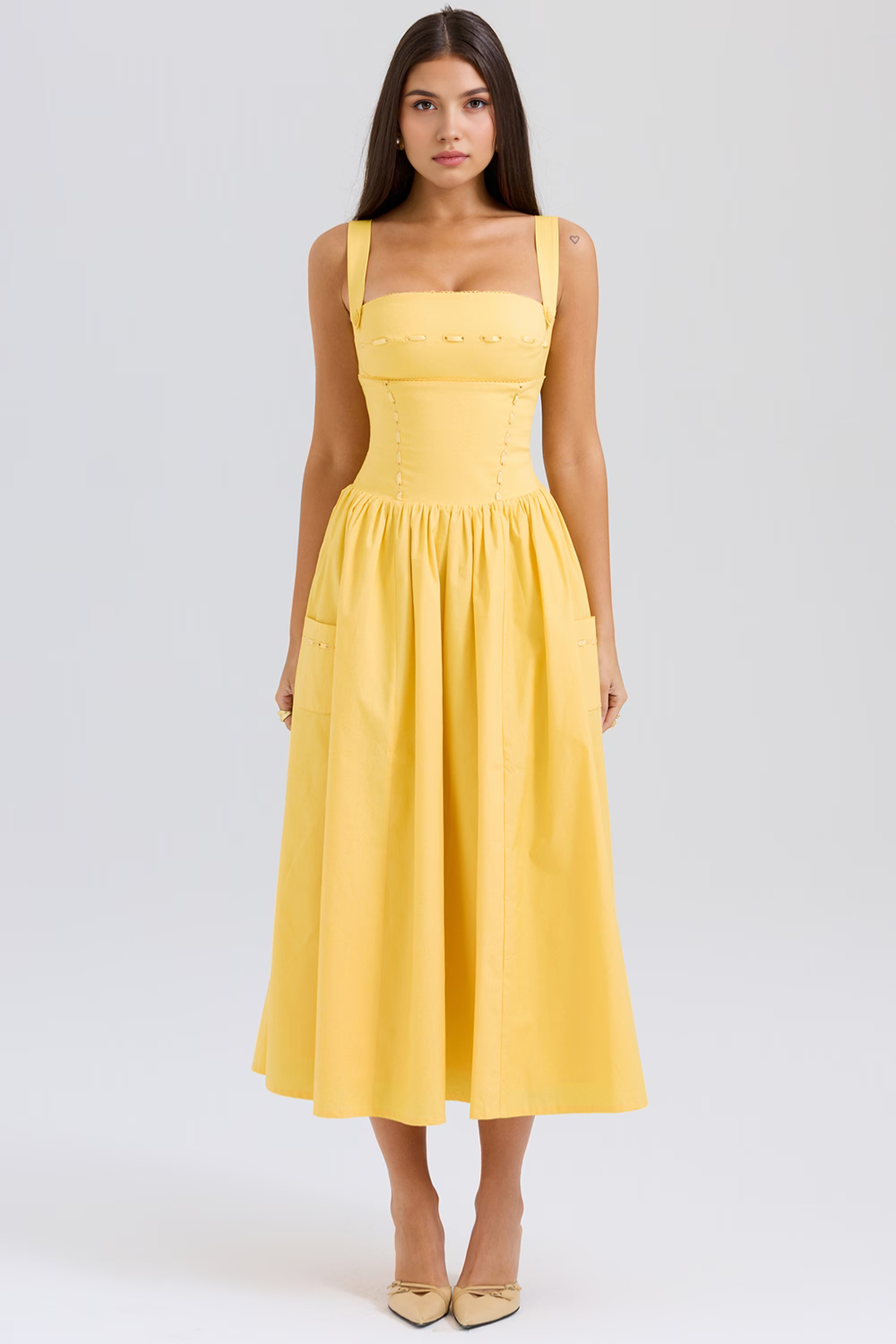 Robe gainante Cecilia