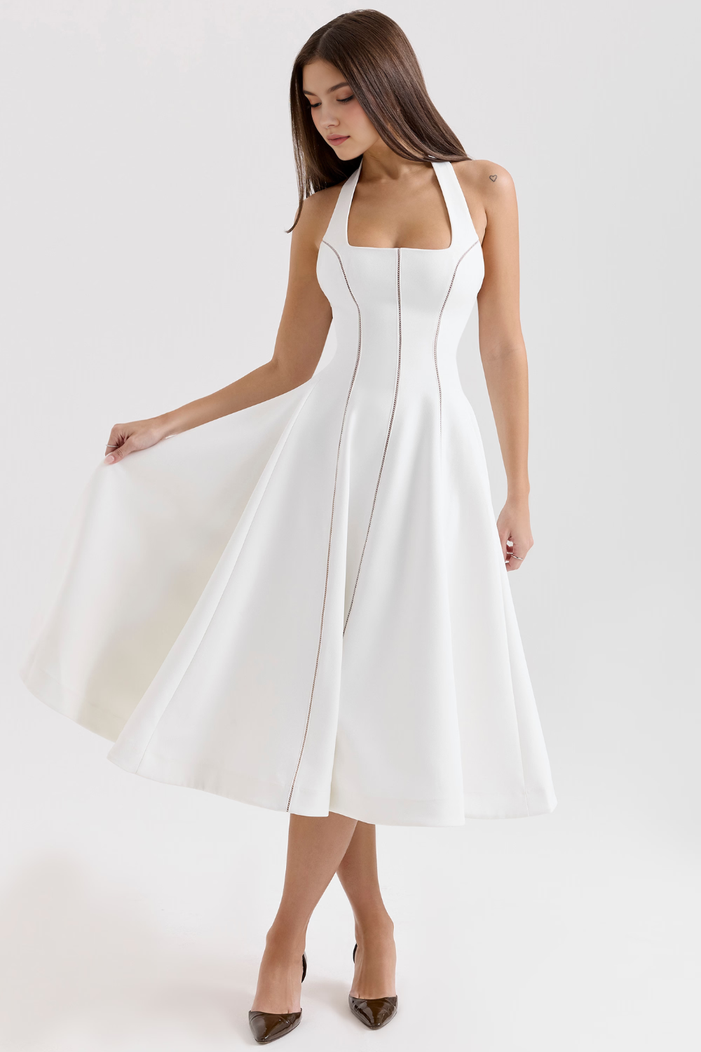 Robe mi-longue Liz