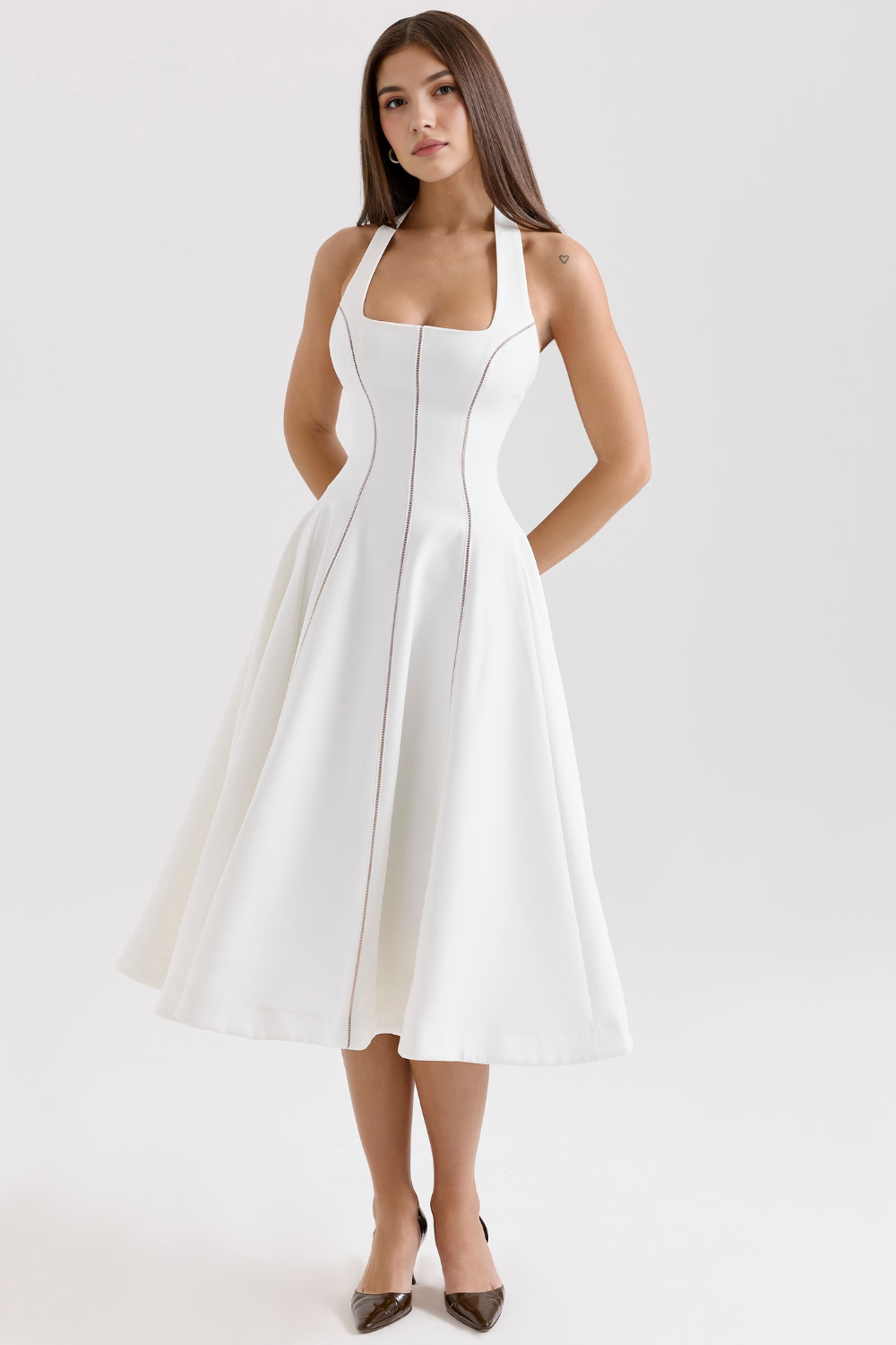 Robe mi-longue Liz