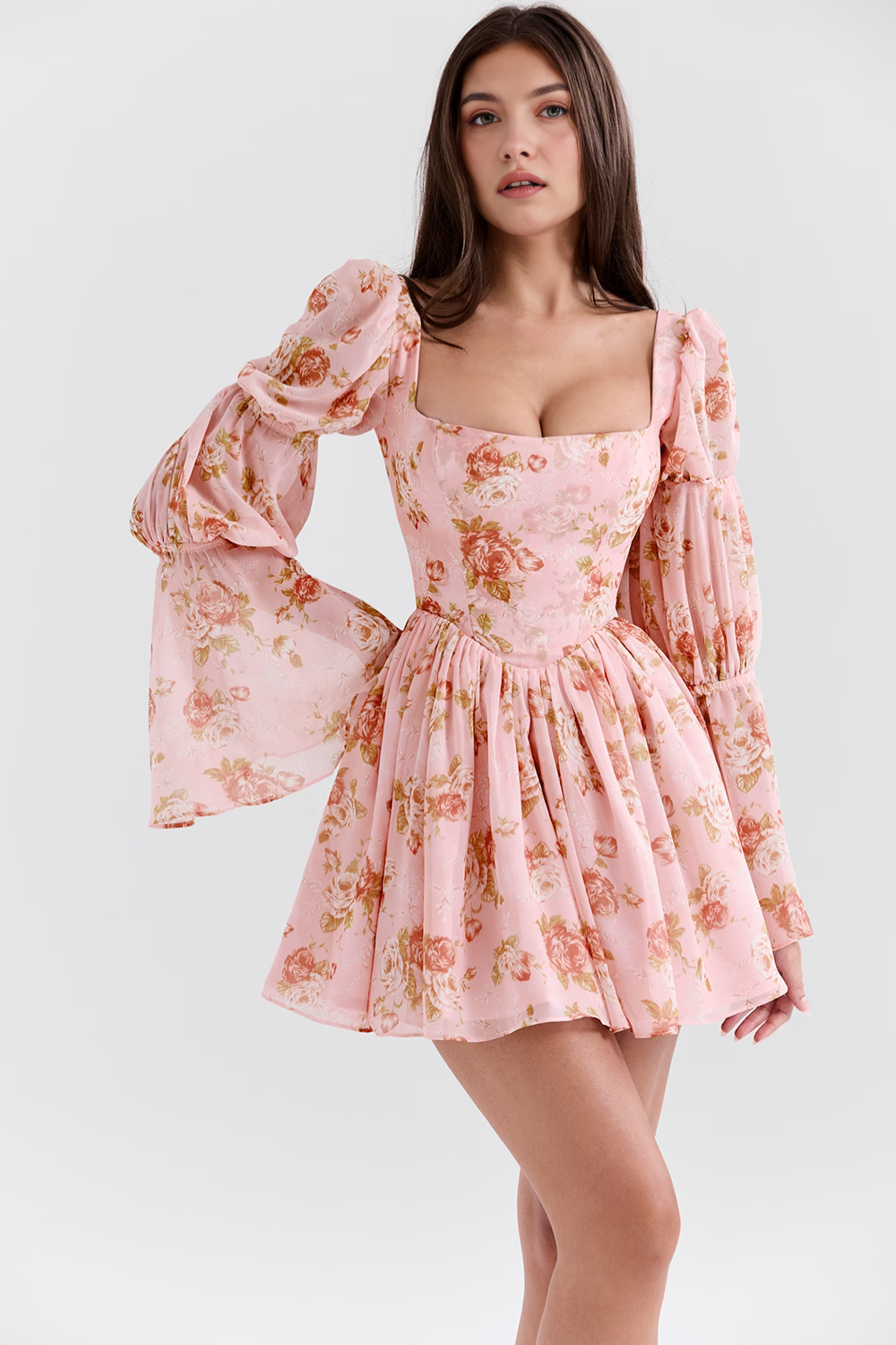 Robe manches longues Rosalia
