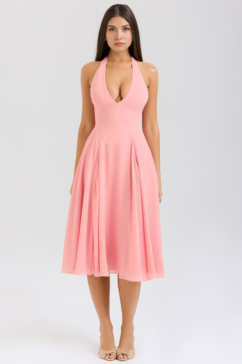Robe mi-longue Dahlia