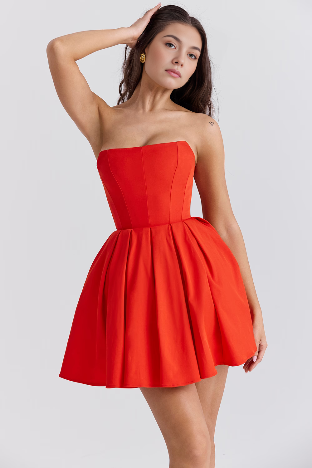 Robe courte Céleste