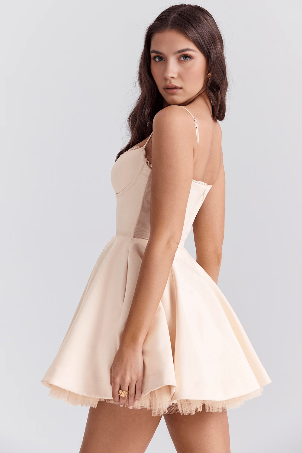 Robe courte Cloe - Double épaisseur