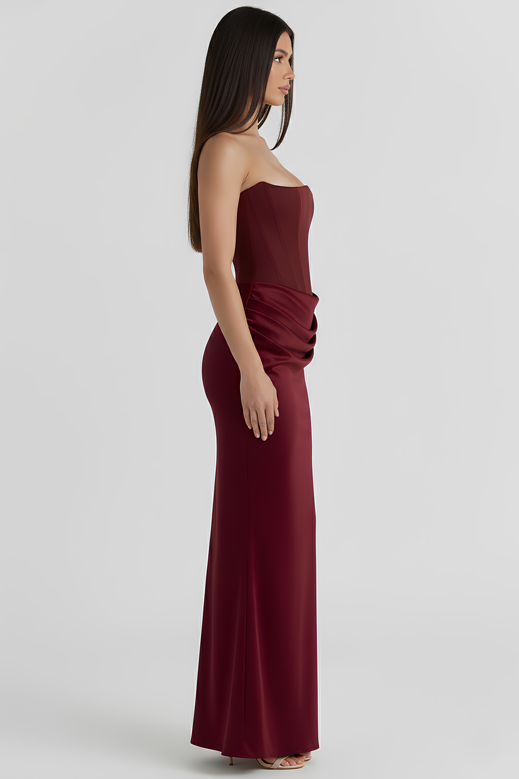 Robe longue gainante Lilly