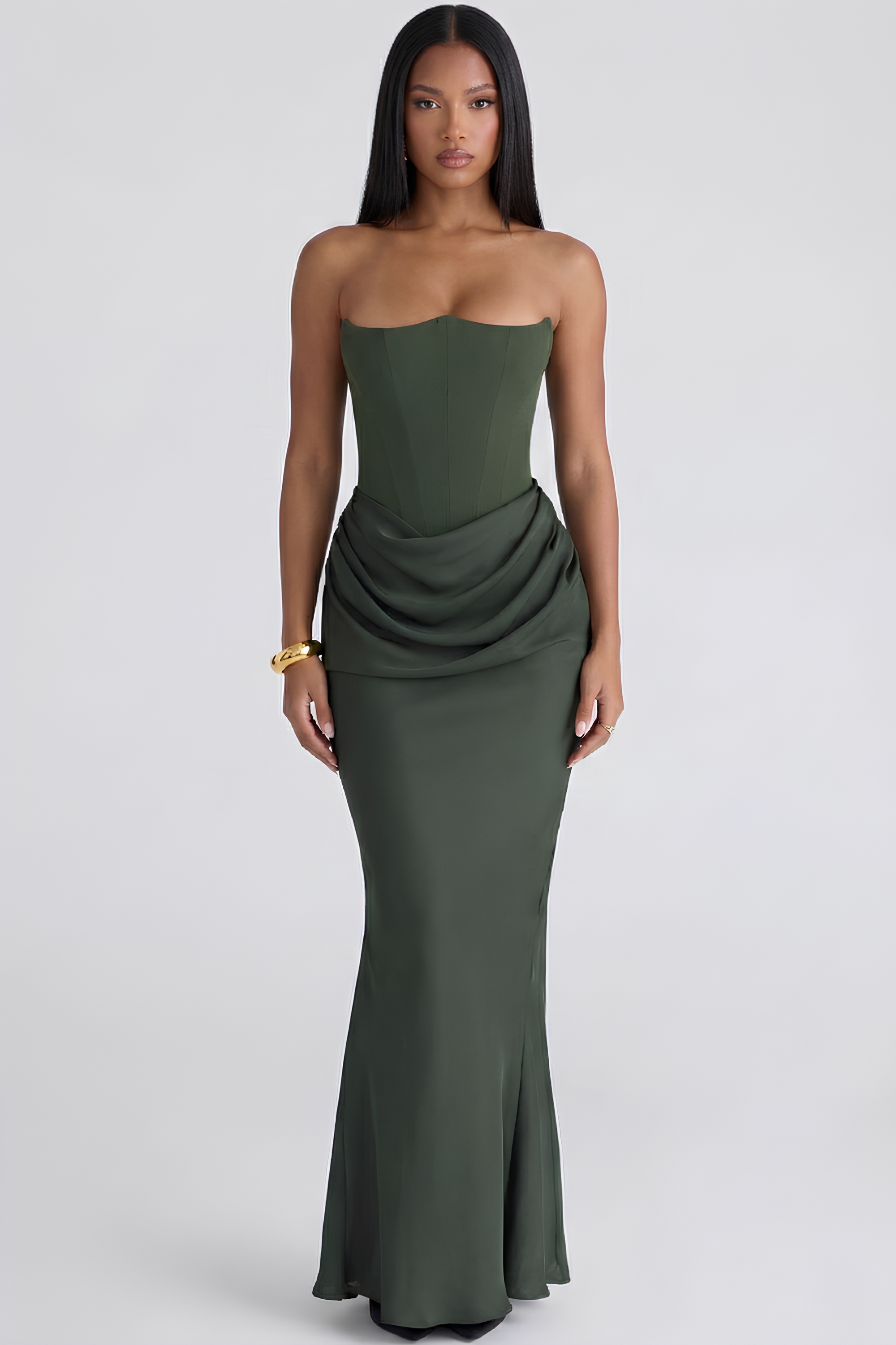 Robe longue gainante Lilly