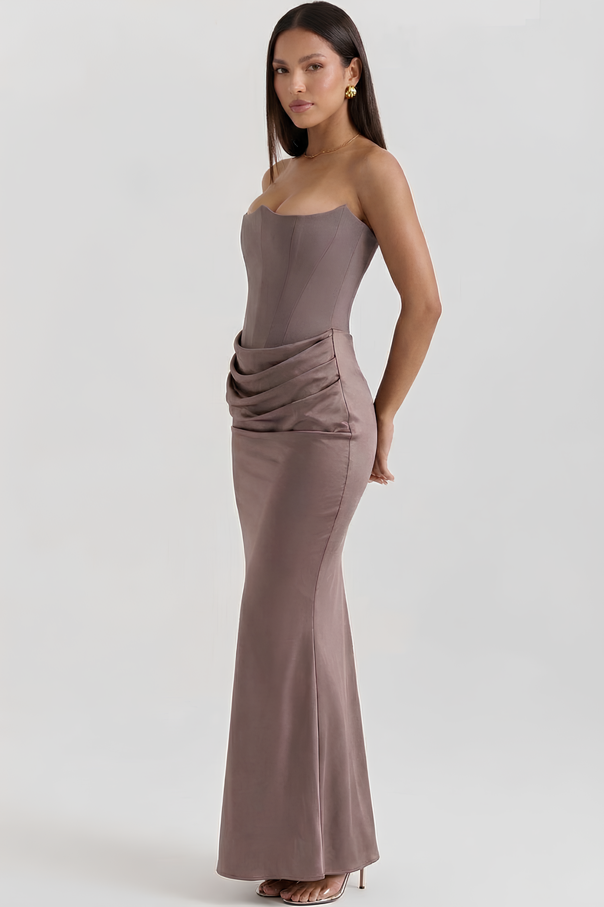 Robe longue gainante Lilly