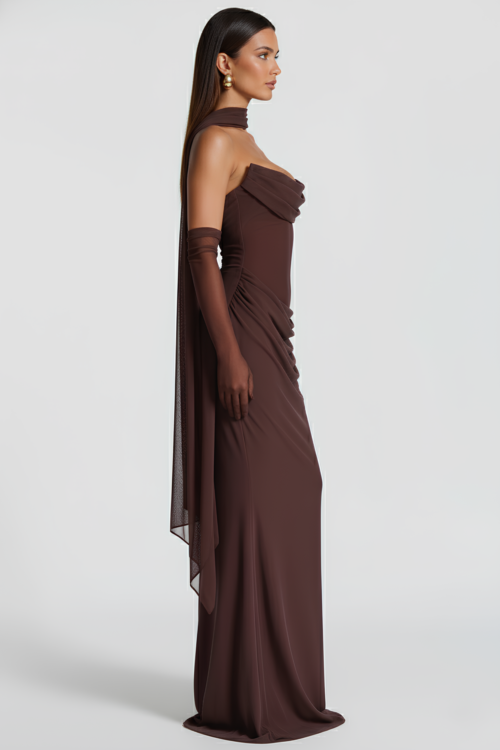 Robe bustier longue Alessia