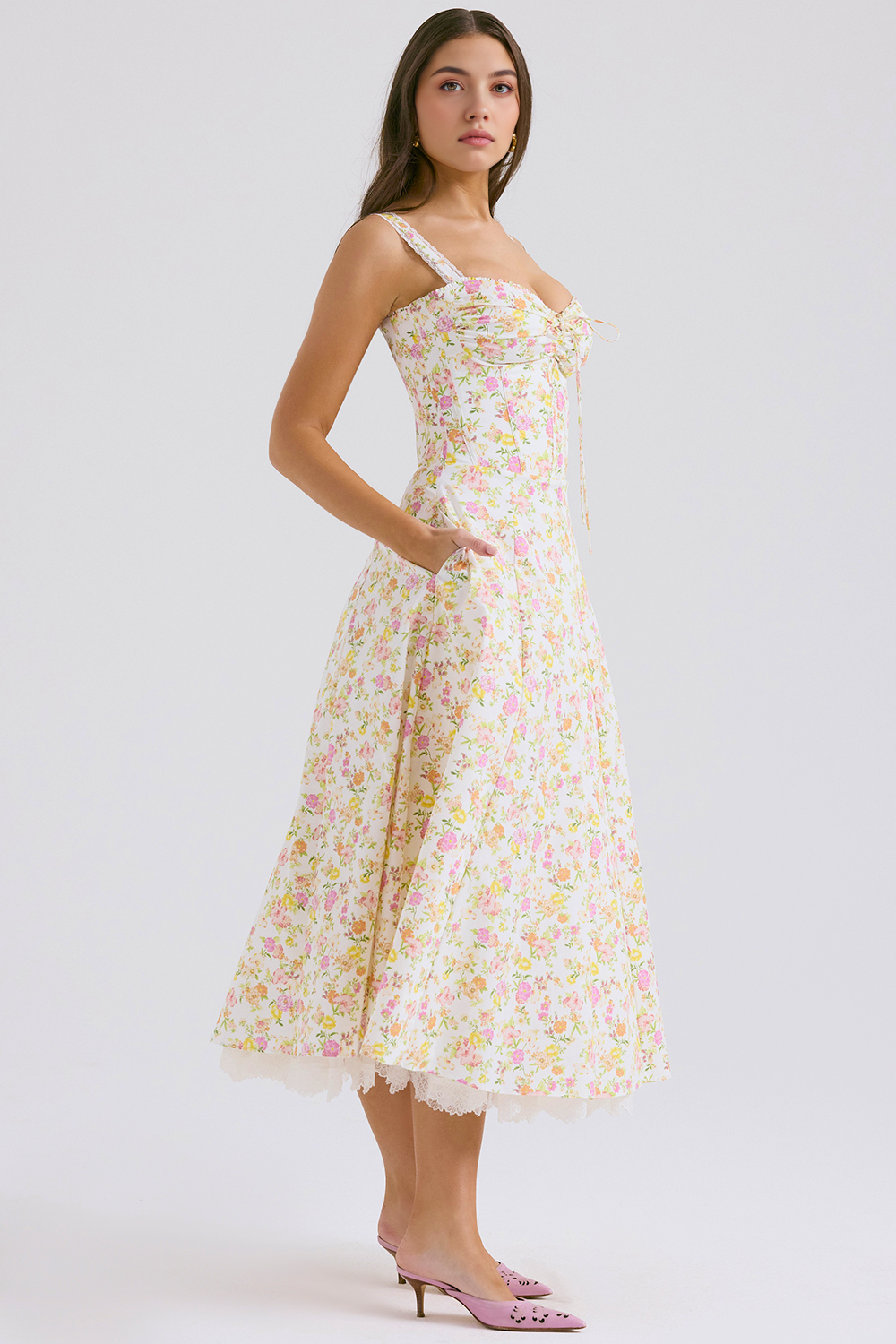 Robe bustier Renda Valentine