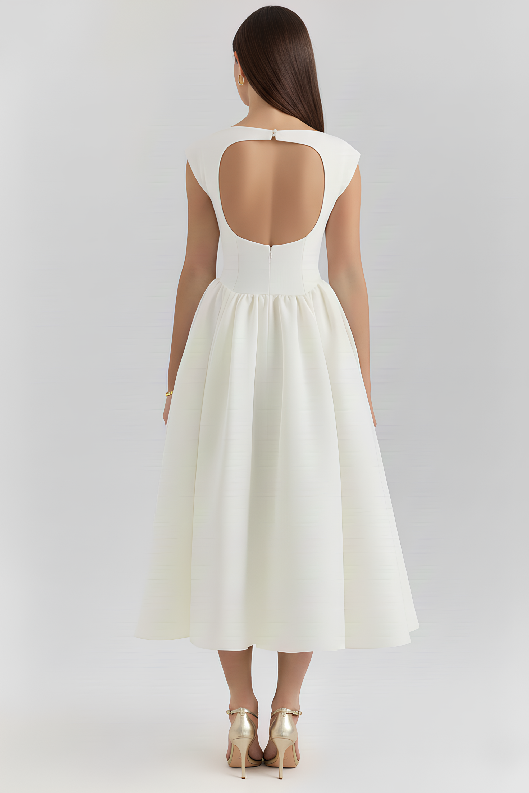 Robe mi-longue Agnès