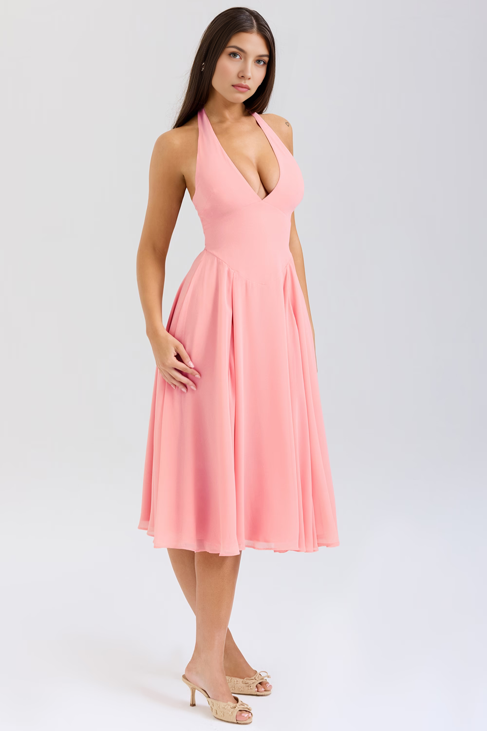 Robe mi-longue Dahlia