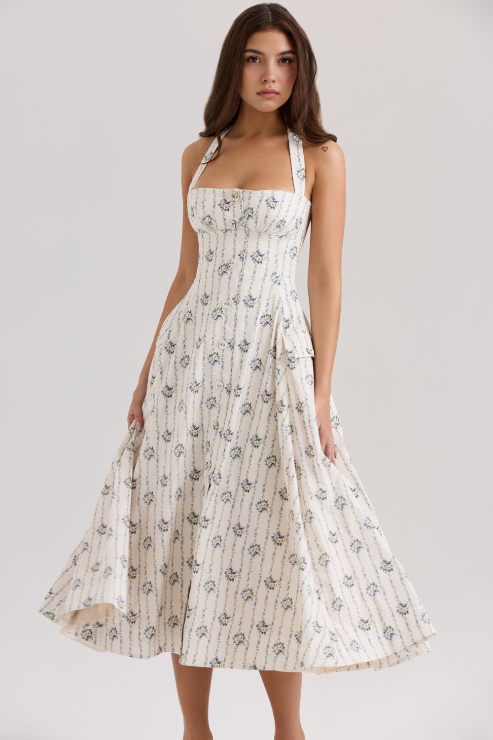 Robe mi-longue Layla