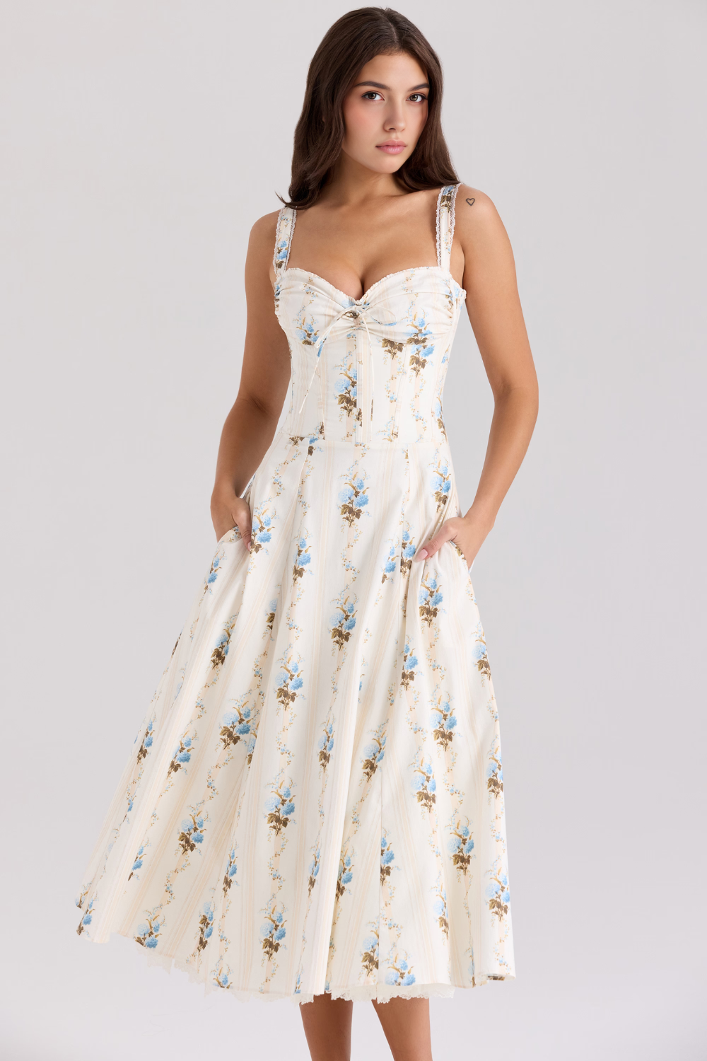 Robe bustier Renda Valentine