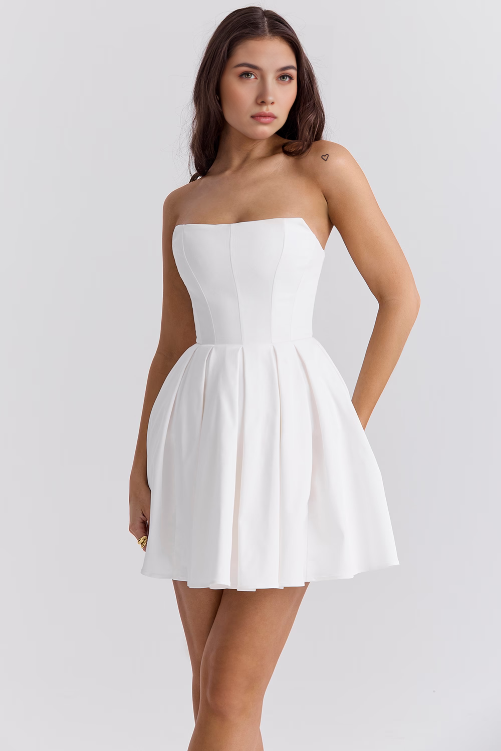 Robe courte Céleste