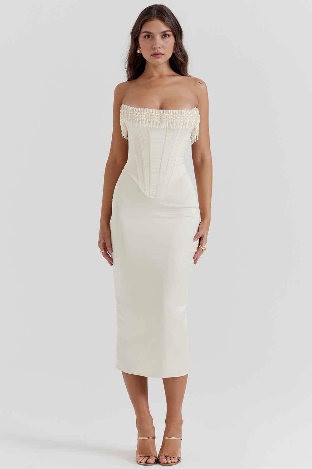 Robe Corset Luiza - Blanc