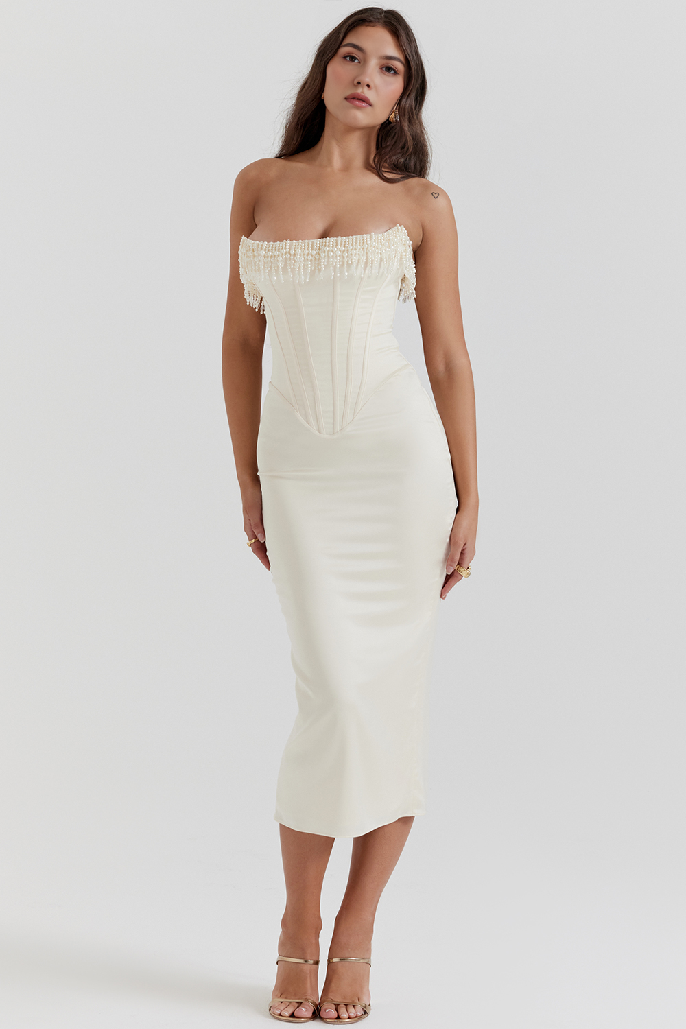 Robe Corset Luiza - Blanc